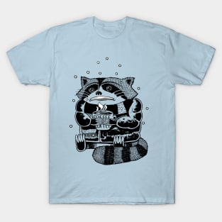 Coffee Raccoon T-Shirt